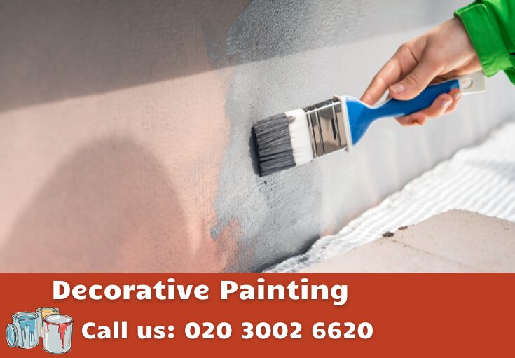 decorative painting Nine Elms